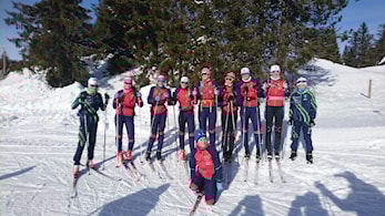 Langrennstrening våren 2018